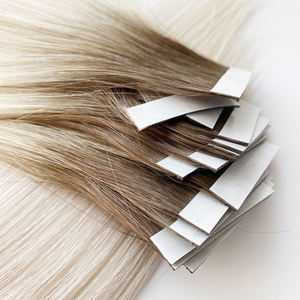 Extensions de cheveux à bandes adhésives, cheveux humains vierges chinois doublement tirés, <span class=keywords><strong>prix</strong></span> de gros, nouvelle tendance 2025, extensions de cheveux à bandes adhésives, trame unique - Product Image 5