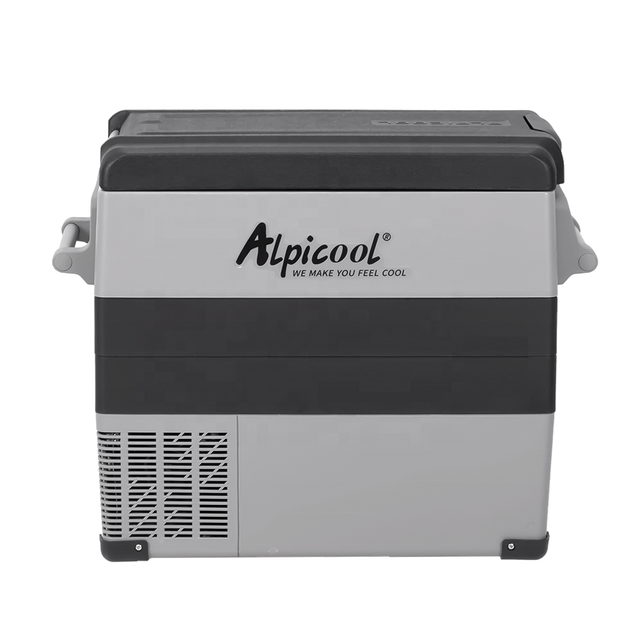 CF55 Alpicool Hot Sale Ac Dc Dual Use Freezer LG Compressor Cooler Camping Outdoor Car Fridge Portable Car Refrigerator