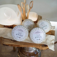 Savonnette jetable personnalisée de haute qualité avec logo pour hôtel, mini savon hydratant naturel pour le corps et le visage, idéal pour le voyage et la douche