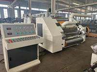 Machine automatique à onduler le carton simple face à deux plis pour la fabrication de feuilles de carton ondulé