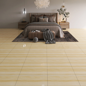 Foshan 600*600mm Carreaux de sol en porcelaine Carreaux de céramique aspect bois Matériaux de construction à vendre - Product Image 3