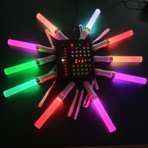 2023 कारखाने की हॉट बिक्री पार्टी हल्के गुब्बारों के साथ हल्की रोशनी वाली छड़ी फोम चमक वाली छड़ी फोम चमक पार्टी के नेतृत्व वाले फोम लाठियों के साथ फैमडडले वाले फोम की छड़ी। - Product Image 2