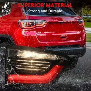 Feu arrière intérieur à LED pour Jeep Compass 2017-2021, ensemble de feux arrière gauche et droit 68517557AA 68517556AA - Product Image 3