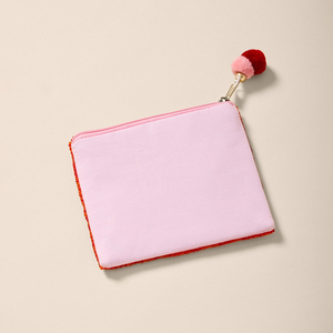 <span class=keywords><strong>Pochette</strong></span> à perles personnalisée avec motif de bonhomme de neige de Noël, cœur de cerise - Product Image 6