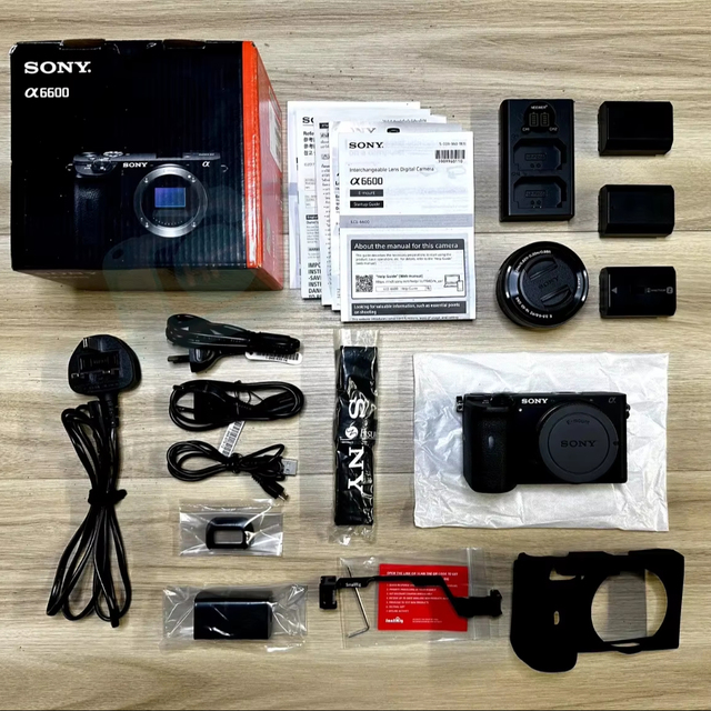 HFT Professional A6600 + 16-50mm Lens Mirrorless Camera APS-C Frame 4K Video Dual CF/SD Card Slots 3.0inch HD Display Wholesale