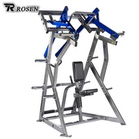 Equipo de Gimnasio Rosen para Entrenamiento de Fuerza Comercial, con Tres Años de Garantía, para Quemar Grasa, Desarrollo Muscular de Espalda, Iso-Lateral D.Y. Fila