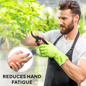 กรรไกรตัดกิ่งแบบบายพาส 8 นิ้ว เหล็ก SK-5 ด้ามจับกันลื่น ออกแบบตามหลักสรีรศาสตร์ เพื่อการตัดแต่งอย่างแม่นยำ - Product Image 3