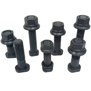 Nouvelle Vente Directe Usine <span class=keywords><strong>OUKA</strong></span> BPW10.9 Vis de Roue en Acier Rapide de Qualité Supérieure Vis de Pneu OE 0980623220 M22*1.5/M22*2.0*112mm - Product Image 3