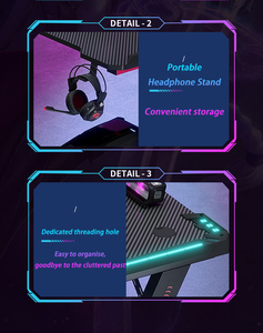 L-hình Máy tính để bàn mô hình chơi game máy tính bàn với RGB dải ánh sáng và carbon brazed Bảng điều chỉnh - Product Image 6