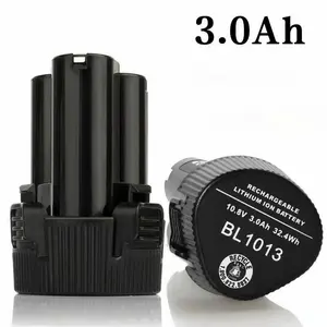 Turpow 3.0.6.0mAh 10.8V Rechargeable Li-ion Battery For Makita BL1013 BL1014 BL 1013 BL 1014 LCT203W 194550-6 194551-4 195332-9