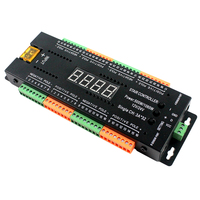 Système d'éclairage automatique d'escalier avec capteur humain à 32 canaux Contrôleur PIR Protection anti-court 12V