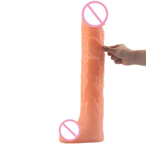 Nuevo Diseño de Juguete Sexual, Superficie Lisa, Silicona de Grado Médico, Godemichel, Fácil de Limpiar, Dildo de Silicona de Emulación para Mujeres - Product Image 1