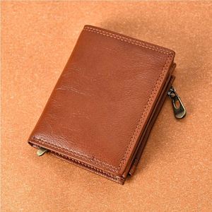 ジッパー付きカードRfid ZadigメダルブロッキングGuchi ExentriリップスティックVentroオックスフォード男性用レザーコイン財布 - Product Image 6