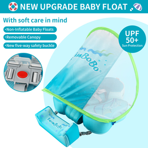 ห่วงยางว่ายน้ำเด็ก Swimbobo Air <span class=keywords><strong>Free</strong></span> Swim <span class=keywords><strong>Float</strong></span> พร้อมหลังคา ป้องกันแสงแดด ผลิตจากโฟมที่เป็นมิตรต่อสิ่งแวดล้อม ทนทาน ไม่ต้องเติมลม ใช้สำหรับว่ายน้ำในสระ - Product Image 6