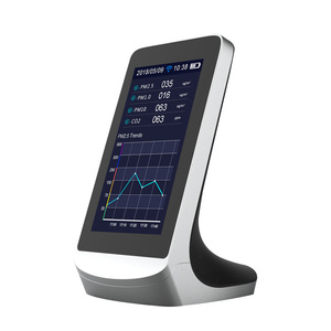 Détecteur de Qualité d'<span class=keywords><strong>air</strong></span> avec connexion wifi par TUYA APPLICATION Moniteur multi-gaz analyseur PM10 PM25 - Product Image 2