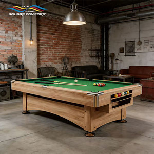 S.Q.F <span class=keywords><strong>Table</strong></span> <span class=keywords><strong>de</strong></span> <span class=keywords><strong>Billard</strong></span> d'Intérieur <span class=keywords><strong>de</strong></span> 7 Pieds, Nouveau Design en Vente Chaude, Tables <span class=keywords><strong>de</strong></span> <span class=keywords><strong>Billard</strong></span> <span class=keywords><strong>de</strong></span> Taille Personnalisée en MDF, Coussin, Vert, Métal, Plastique en Gros - Product Image 2