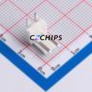 VH3.96-2P WZ Wire-to-Board Pin Header Bent Lead Through Hole,P=3.96mm Connector 1x2P 3.96mm Right Angle Insert VH - Product Image 1