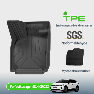 Tapetes de Auto Personalizados de TPE con Tapete para Maletero, Impermeables y Antideslizantes, para <span class=keywords><strong>Volkswagen</strong></span> ID.4 CROZZ 2021-2023 - Product Image 2