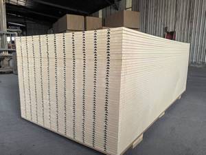 Slot <strong>Board</strong> Melamine Faced Slot MDF Board15mm 18mm Slotted MDF <strong>Board</strong> <strong>Slat</strong> Wall Panel Slatwall MDF <strong>Board</strong> - Product Image 5