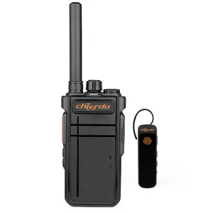 Chierda CD-101Plus talkies-walkies Casque Sans Fil Radio Bidirectionnelle 2km gamme Talkie-walkie