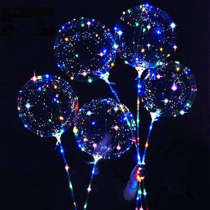 Ballons Bobo lumineux colorés pour les mariages d'<span class=keywords><strong>Halloween</strong></span> Fêtes intérieures/extérieures pour les célébrations d'anniversaire - Product Image 1