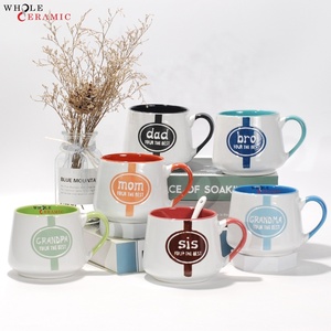 Coffret cadeau fête des mères le plus vendu avec <span class=keywords><strong>tasse</strong></span> à café de voyage en céramique plus chaude pour maman impression complète pour <span class=keywords><strong>tasse</strong></span> de <span class=keywords><strong>papa</strong></span> maman - Product Image 1
