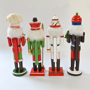 Wholesale 35 cm Nutcrackers, Chef, Cake <strong>Maker</strong>, Puppet Gifts, Handcrafted Christmas Ornaments - Product Image 3