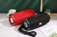 Altavoz Subwoofer Más Vendido, Altavoz Bluetooth Portátil Redondo y Grande de Tela con Radio FM, Tarjeta TF y AUX