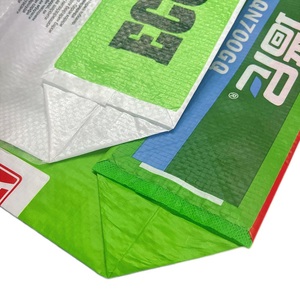Sac d'emballage en polypropylène tissé BOPP pour mastic mural, <span class=keywords><strong>prix</strong></span> de gros, 12, 15, 20, 25 kilos, sacs laminés en PP tissé pour adhésif de carrelage - Product Image 3