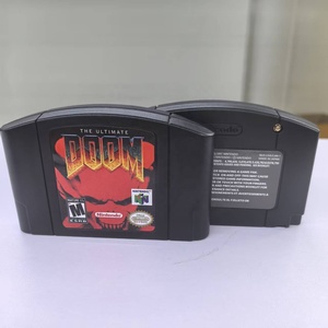 Cartouche pour la console de jeu <span class=keywords><strong>Nintendo</strong></span> <span class=keywords><strong>64</strong></span> N64 Ultimate <span class=keywords><strong>Doom</strong></span>, version américaine NTSC, anglais - Product Image 1