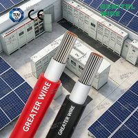 1000V/1500V verzinnter Kupfer leiter H1Z2Z2-K Solar-PV-Kabel XLPO isoliert 4mm 6mm Niederspannungs-Photovoltaik für den Heimgebrauch Heizung