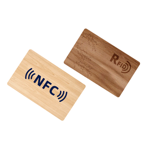 친환경 생분해성 나무 <span class=keywords><strong>RFID</strong></span> 카드 13.56MHz NFC 방수 호텔 도어 액세스 제어 및 안전한 열쇠가없는 항목 - Product Image 2