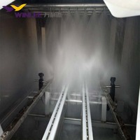 Équipement de nettoyage des bacs de recyclage industriels, machine à laver les conteneurs pointus réutilisables, laveuse tunnel pour les conteneurs de déchets médicaux