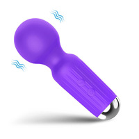 Großhandel Erwachsenen-Klitoris-Vibrator Massagestab USB Aufladbar 100% Wasserdicht 20 Frequenzen