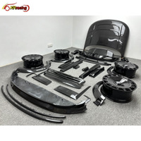 Nouveauté - Kit carrosserie en fibre de carbone sèche style MSY - Accessoires automobiles avec capot en carbone - Pare-chocs et lèvres de pare-chocs pour Range Rover Vogue