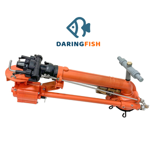 DaringFish 360 Graus Durável Metal Água Spray Irrigação Sprinkler Sistema Big Rain Gun Motor Caixa de velocidades para Jardim - Product Image 6