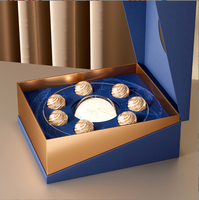 GMI 9 boîte d'emballage à fermeture magnétique, boîte d'emballage à couvercle en treillis, chocolat de qualité alimentaire, pour la saint-valentin, bonbons, biscuits, truffe