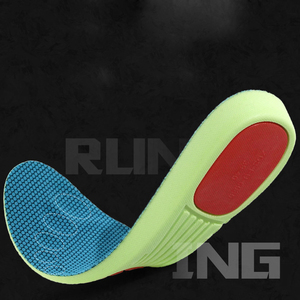 Nuova Soletta Unisex in PU per Sport con Rialzo, Elevata Elasticità, Assorbimento degli Urti, Supporto dell'Arco Plantare e Sollievo dalla Fascite Plantare - Product Image 5