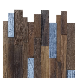 <strong>Oak</strong> Stone Easy Installing Interior Decor Wood <strong>Plank</strong> Walls Pallet <strong>Reclaimed</strong> Wood 3d Wall <strong>Planks</strong> - Product Image 5