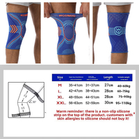 WOSWEIR Support de genou sportif, attelle de cheville en nylon, attelle de poignet pour la course, le basketball, la gym, l'entraînement, soulagement des douleurs articulaires