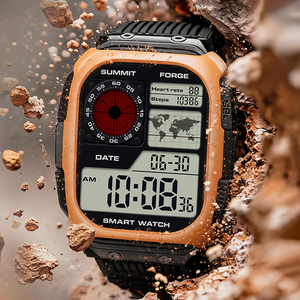 <span class=keywords><strong>Montre</strong></span> <span class=keywords><strong>connectée</strong></span> GPS d'extérieur DM66 avec altimètre, baromètre, boussole, écran AMOLED, compatible avec la commande vocale AI, étanche 5ATM, <span class=keywords><strong>montre</strong></span> <span class=keywords><strong>connectée</strong></span> sport - Product Image 1