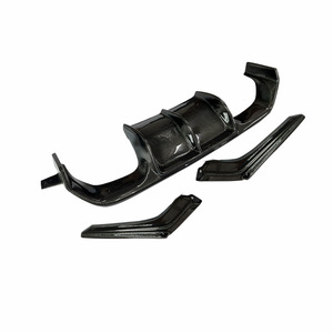 Hot Sale M3 F80 M4 F82 F83 Carbon Fiber Rear Diffuser for BMW M3 F80 M4 F82 F83 Car Rear Bumper Under <b>Lip</b> <b>Splitter</b> - Product Image 2