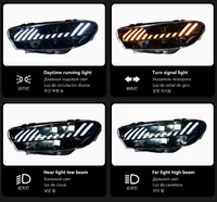 AURON 2009-2015 VW Scirocco Phare LED de croisement Plug&Play 12V 36W 6000 lm 6000K Bleu Adaptation universelle Garantie 6 mois Neuf