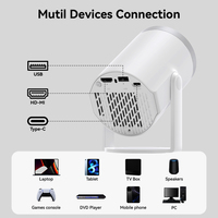 Proyector Inteligente HD para Cine en Casa, Android 13, Portátil, Mini Proyector 4K LCD LED 720P