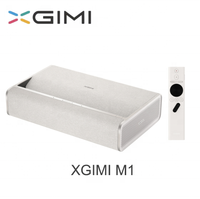 Projecteur laser XGIMI M1 1080p FHD 4K Smart Android WiFi 450 Lumens Ultra-short Throw Portable DLP Home Theater 16 Go de stockage