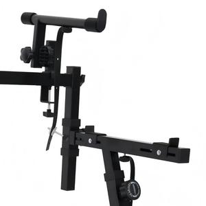 Double-layer Z-shaped instrument stand <b>with</b> pulleys. Electronic piano <b>keyboard</b> instrument stand suitable for 61-88-<b>key</b> Piano - Product Image 2