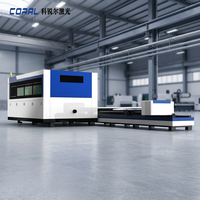 Máquina de Corte Láser de Fibra CNC CORAL CRL-4015C Directo de Fábrica, Cortadora Industrial de Tubos, Planchas y Metales