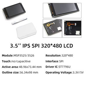 2.8 <span class=keywords><strong>3</strong></span>.2 <span class=keywords><strong>3</strong></span>.5 4 inci IPS SPI 320*240 480*320 modul Tampilan LCD layar sentuh kapasitif - Product Image 4