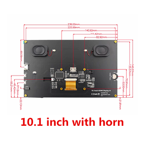 7inch/10.1 inch cho <span class=keywords><strong>Raspberry</strong></span> Pi độ nét cao 1024x600 trình điều khiển miễn phí USB đa điểm cảm ứng điện dung màn hình máy tính - Product Image 4