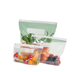 Sac de rangement transparent carré en PE pour la cuisine, solution de stockage des fruits étanche pour l'utilisation alimentaire - Product Image 1